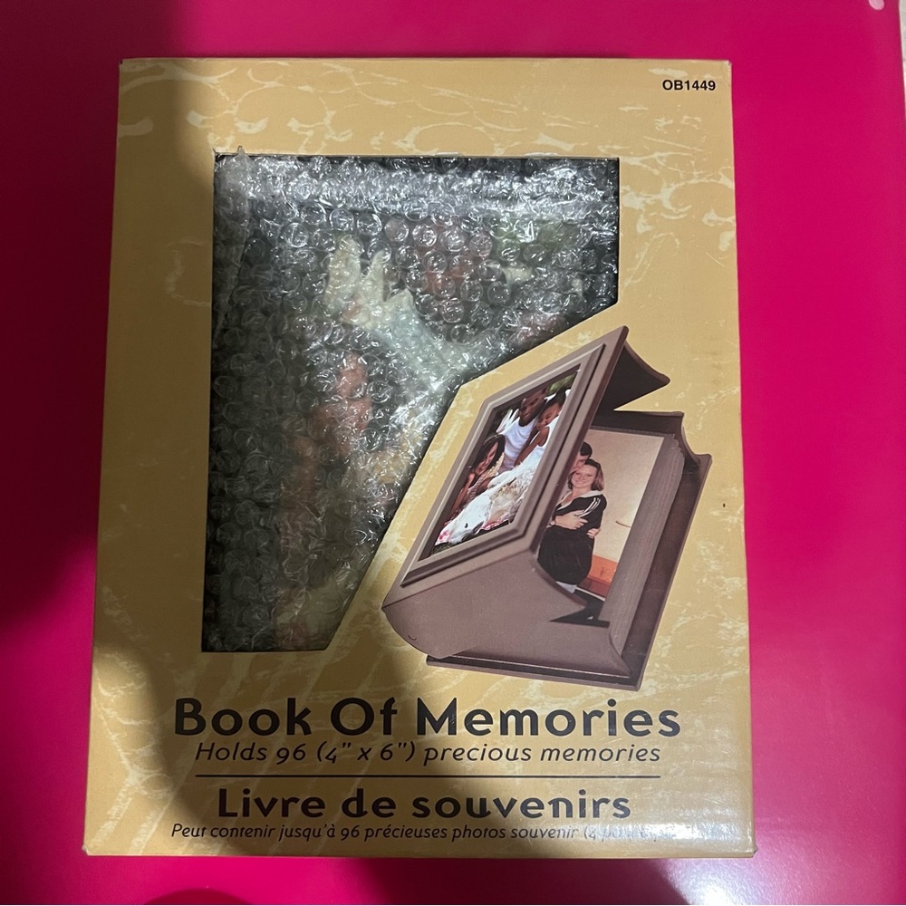Book of Memories Photo Album - Tan